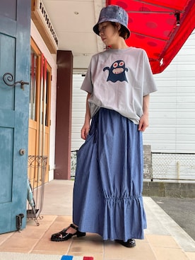 「ボヘミアンズ」｜clever elephantさん（レディース・154cm）の夏コーディネート