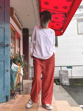 「nitca（ニトカ）のアイテム」を使った、clever elephantさん（レディース・153cm）の夏コーディネート