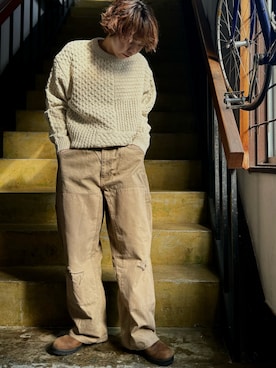 「Blundstone（ブランドストーン）のアイテム」を使った、clever elephantさん（レディース・154cm）の冬コーディネート