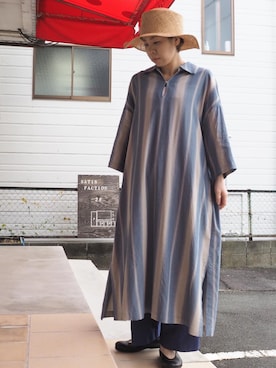 「yuni（ユニ　）のアイテム（ワンピース/ドレス）」を使った、clever elephantさん（レディース・154cm）の春コーディネート