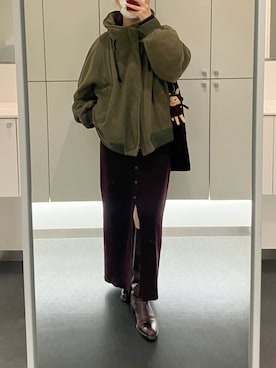 りほさん（骨格ウェーブ・レディース・158cm）の秋コーディネート