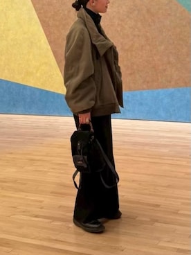 「COS（コス）のアイテム（トップス）」を使った、りほさん（レディース・158cm）の冬コーディネート