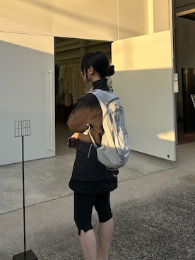 「mont-bell（モンベル）のアイテム」を使った、りほさん（レディース・158cm）の春コーディネート