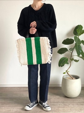 「サステナブル」｜RICCI EVERYDAYさん（レディース・160cm）の秋コーディネート