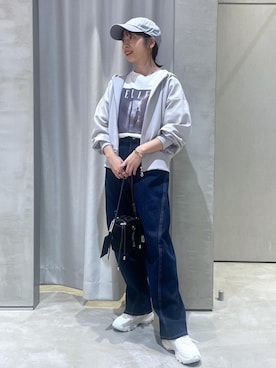 「ELLE（エル）のアイテム」を使った、TENDOさん（レディース・153cm）の秋コーディネート