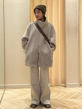 「アイテム（その他アウター）」を使った、TENDOさん（レディース・153cm・20代）の秋コーディネート