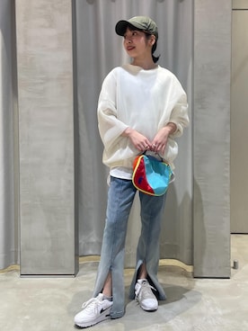 「アイテム（その他トップス）」を使った、TENDOさん（レディース・153cm・20代）の春コーディネート