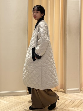 「アイテム（ナイロンジャケット）」を使った、TENDOさん（レディース・153cm）の秋コーディネート