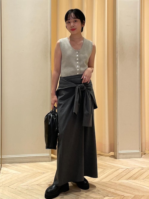 フルニードルニットジレ（ベスト）｜ADAM ET ROPE'（アダムエロペ）の