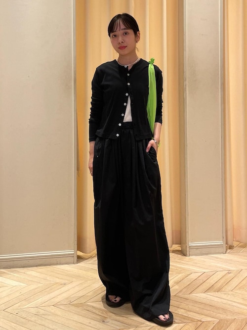 【Miller for ADAM ET ROPE' 】別注 シアーカーディガン＆Tシャツ