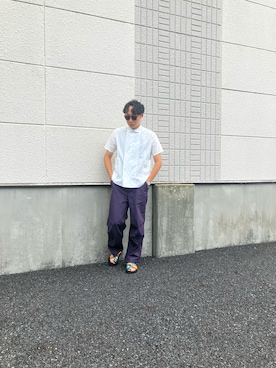 「BOHONOMAD（ボホノマド）のアイテム」を使った、ちむさん（メンズ・175cm）の秋コーディネート