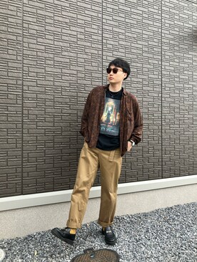 ちむさん(メンズ・175cm)の春コーディネート