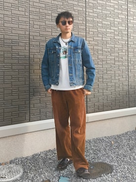 ちむさん（メンズ・175cm）の秋コーディネート