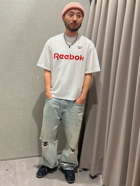 「Reebok(リーボック)のアイテム」を使った、ryotaさん(メンズ・171cm)の春コーディネート