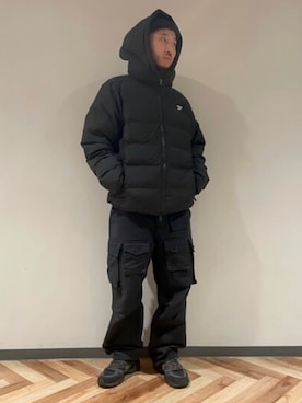 「Reebok（リーボック）のアイテム（ジャケット/アウター）」を使った、ryotaさん（メンズ・171cm）の秋コーディネート
