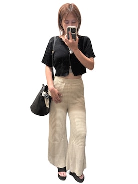 「骨格ストレート」｜「アイテム（サンダル）」を使った、putinchanさん（レディース・153cm・20代）の夏コーディネート