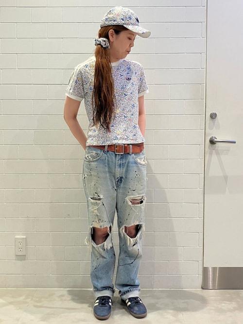 adidas Originals × Liberty London カリ半袖Tシャツ