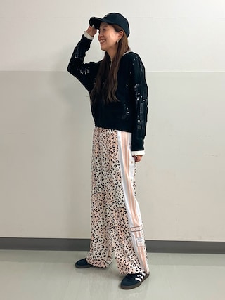 adidas ヒョウ柄パンツ　トラックパンツ セール】アディダス オリジナルス レオパード リュクス ワイド