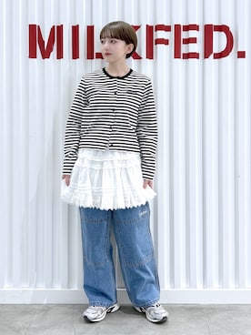 ゆうかさん（レディース・148cm）の春コーディネート