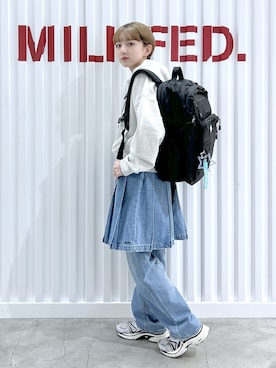 ゆうかさん（レディース・148cm）の冬コーディネート