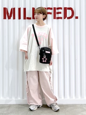 ゆうかさん（レディース・148cm）の春コーディネート