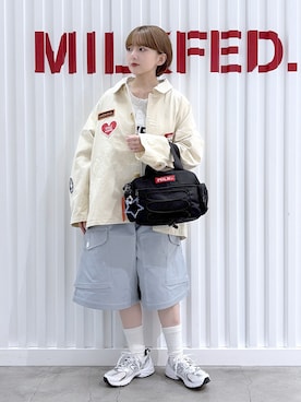 ゆうかさん（レディース・148cm）の秋コーディネート