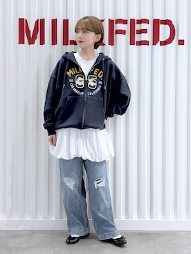 ゆうかさん（レディース・148cm）の秋コーディネート