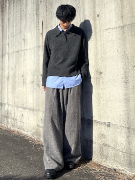 「アイテム（フレグランス）」を使った、はるさん（メンズ・167cm）の冬コーディネート