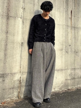 「アイテム（フレグランス）」を使った、はるさん（メンズ・167cm）の冬コーディネート