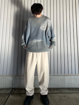 「NIKE（ナイキ）のナイキ コート ビジョン アルタ ウィメンズシューズ / Nike Court Vision Alta Women's Shoes ＜22-29cm 展開＞（スニーカー）」を使った、はるさん（メンズ・168cm）の冬コーディネート