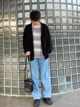 「NIKE（ナイキ）のナイキ コート ビジョン アルタ ウィメンズシューズ / Nike Court Vision Alta Women's Shoes ＜22-29cm 展開＞（スニーカー）」を使った、はるさん（メンズ・168cm）の冬コーディネート