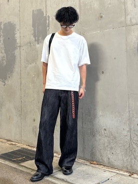 「SINSS（シンス）のアイテム（アクセサリー）」を使った、はるさん（メンズ・167cm）の夏コーディネート