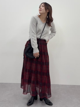 ねぎこさん（レディース・159cm）の冬コーディネート