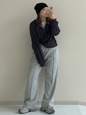 ねぎこさん(レディース・159cm)の冬コーディネート