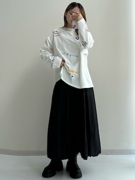 ねぎこさん（レディース・159cm）の秋コーディネート