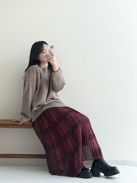 ねぎこさん（レディース・159cm）の冬コーディネート
