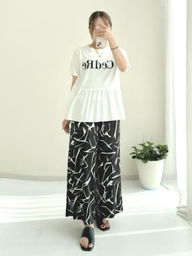 ねぎこさん（レディース・159cm）の夏コーディネート