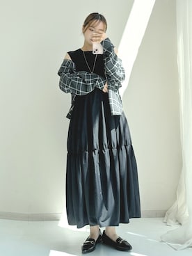 ねぎこさん（レディース・159cm）の夏コーディネート