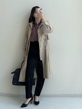 ねぎこさん(レディース・159cm)の冬コーディネート