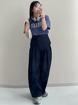 「nissen（ニッセン）のアイテム」を使った、ねぎこさん（骨格ストレート・レディース・159cm）の春コーディネート