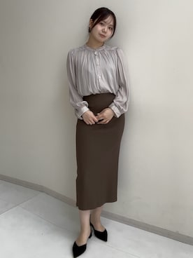 ねぎこさん（レディース・159cm）の冬コーディネート