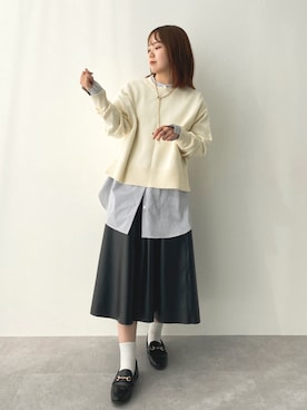 ねぎこさん（レディース・159cm）の冬コーディネート