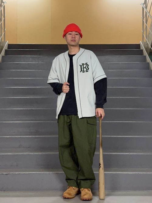 KEBOZ（ケボズ） シャツ CMK BASEBALL JERSEY メンズ レディース
