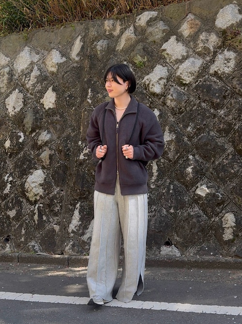 seyto（セイト）の「Pintuck buggy flare sweatpants