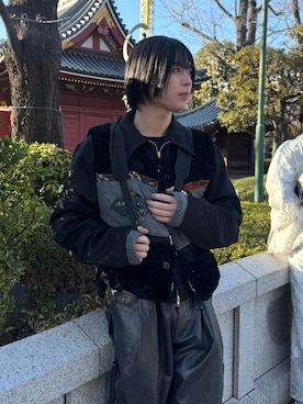 「UMBRO（アンブロ）のアイテム」を使った、てん   さん（メンズ・175cm）の冬コーディネート