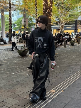 「アイテム（キーホルダー）」を使った、てん   さん（メンズ・175cm）の秋コーディネート