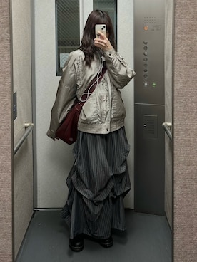 「Ezick（エジック）のアイテム」を使った、pitoさん（レディース・162cm）の冬コーディネート