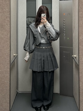 「Ezick（エジック）のアイテム」を使った、pitoさん（レディース・162cm）の冬コーディネート