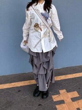 「Ezick（エジック）のアイテム」を使った、pitoさん（レディース・162cm）の春コーディネート
