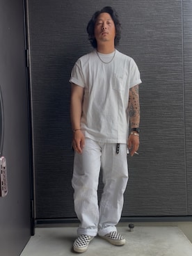 「アイテム（パンツ）」を使った、ibushigin_08さん（メンズ・170cm・30代）の夏コーディネート
